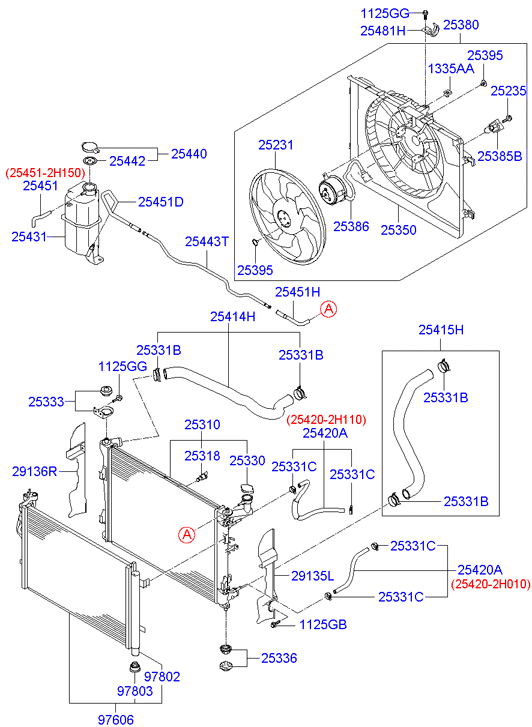 Бачок расширительный Hyundai i30 I (2007-2012)