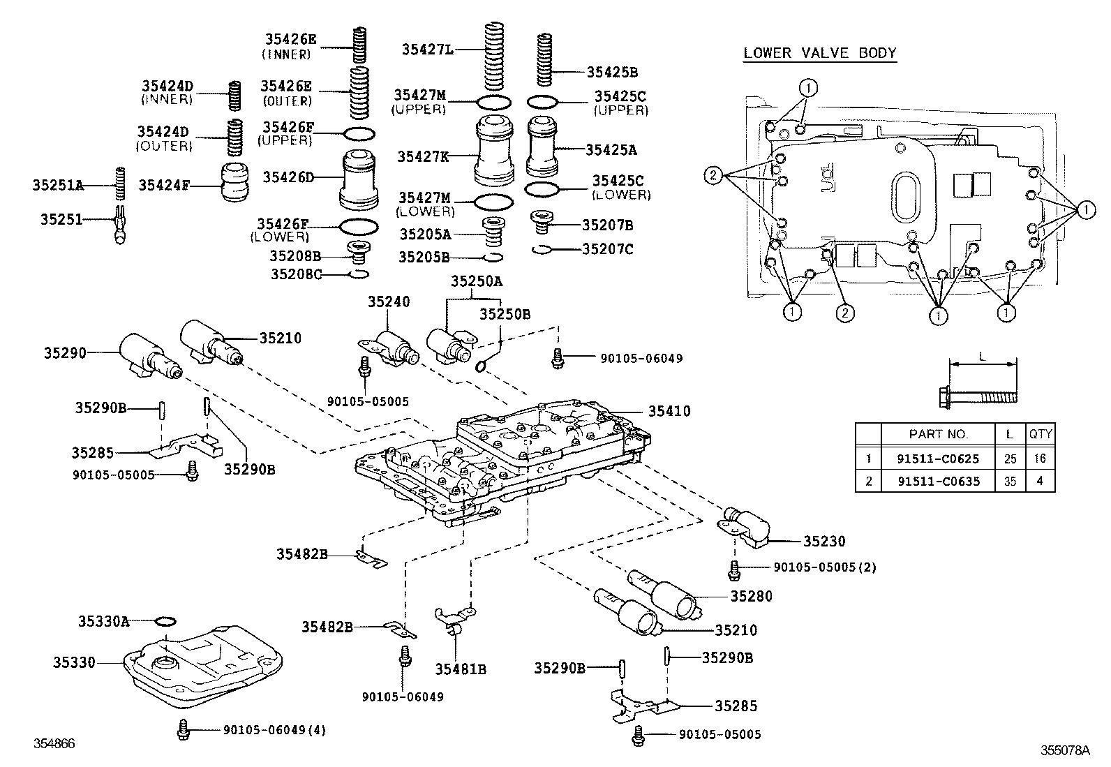 Фильтр АКПП Toyota L Cruiser 100 (2002-2007)