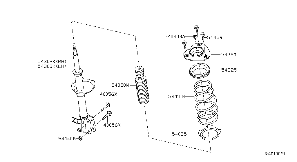 Подшипник опоры амортизатора переднего Nissan Teana J32 (2008-2014)