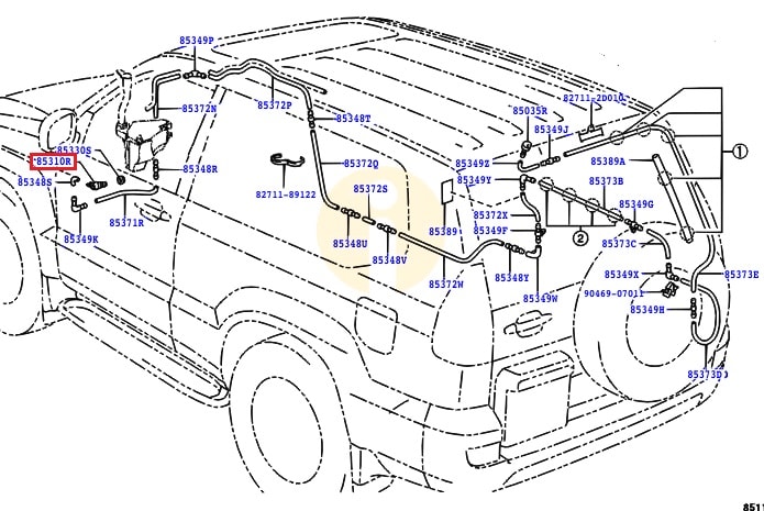 Схема кондиционирования lc200