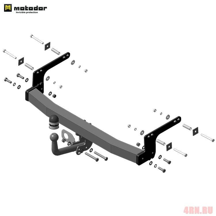 Фаркоп Motodor для Renault Duster (2012-2015)