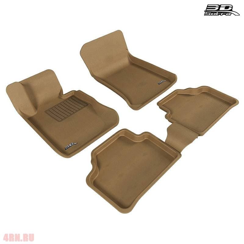 Коврики салона Sotra Liner 3D VIP бежевые для BMW X1 (E84) (2010-2013)