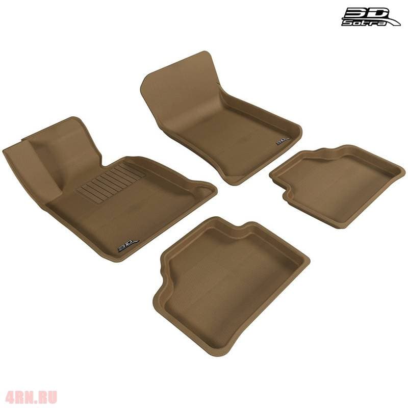 Коврики салона Sotra Liner 3D Lux бежевые для BMW X1 (E84) (2009-2015)