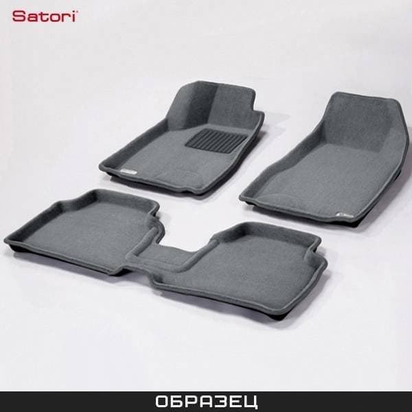 Коврики салона Satori Liner 3D Basic для Toyota Land Cruiser Prado 150 (2014-2022) серые