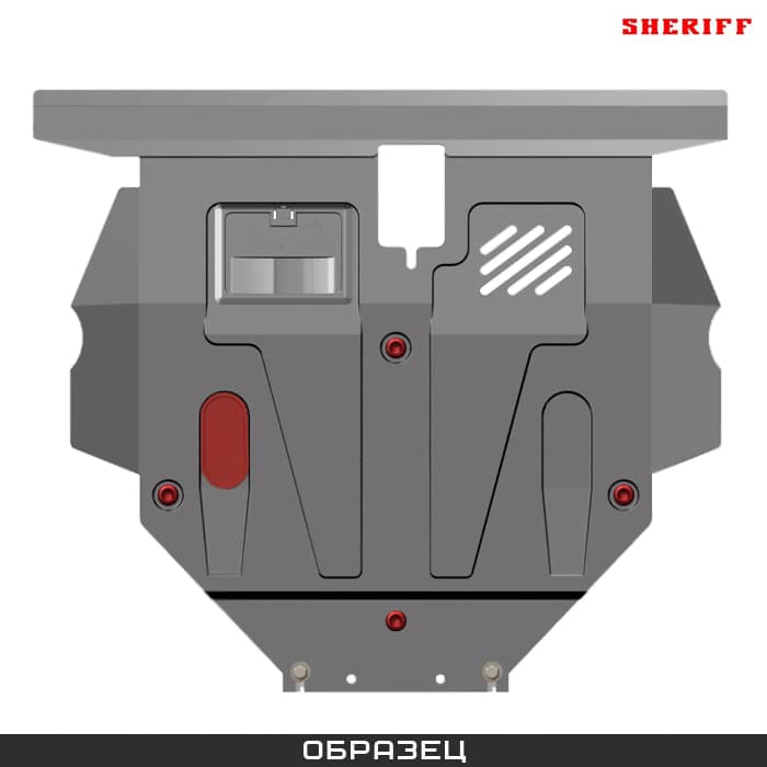 Защита картера и КПП для Renault Master (2010-2022)