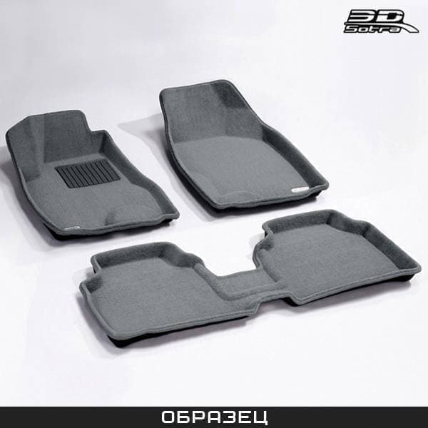 Коврики салона Sotra Liner 3D Lux серые для Peugeot 206 (1998-2008)