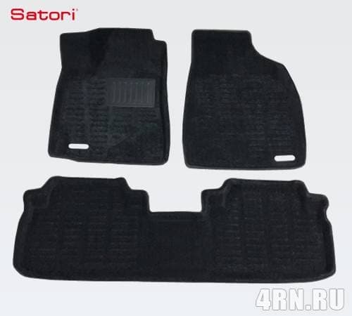 Коврики салона Satori Liner 3D Basic текстильные для Toyota Highlander (2007-2010)