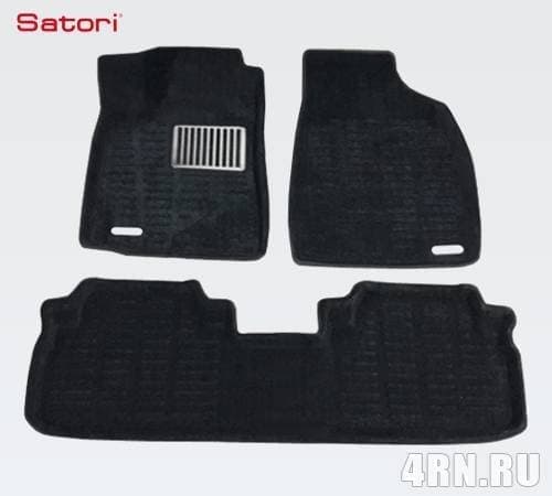 Коврики салона Satori Liner 3D Basic текстильные для Toyota Highlander (2007-2010)